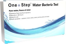 One Step Water Bacteria Test Kit Detects E.Coli & Total Coliform for Drinking