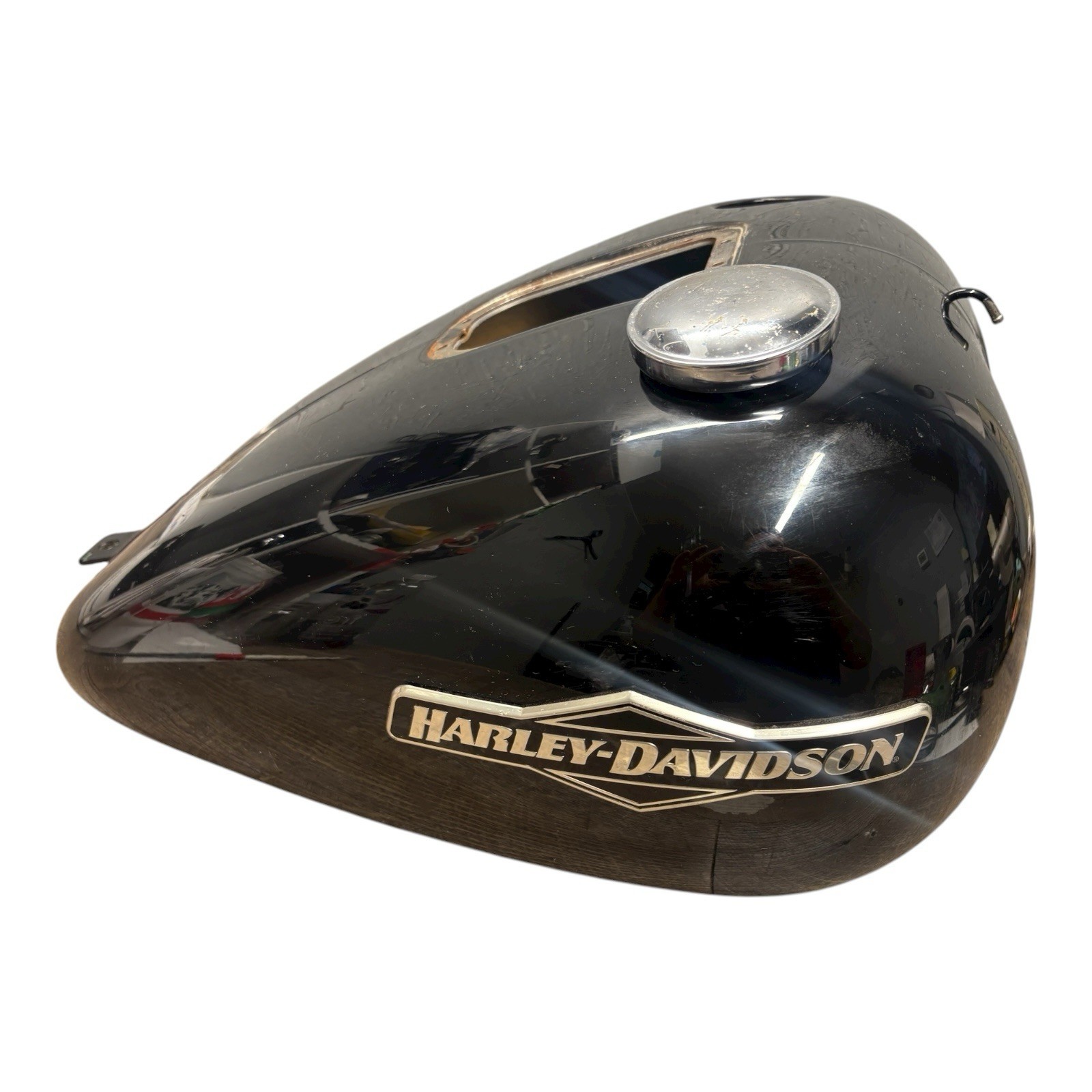 2007-2016 Harley Davidson Softail Deluxe FLSTN Gas Tank Fuel Petrol Black