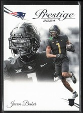 2024 Panini Prestige Javon Baker Rookie New England Patriots #346