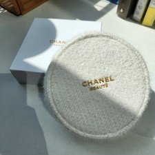 CHANEL BEAUTE Beauty VIP GWP Gift Round Pouch