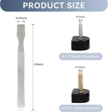 High Heels Tips Replacement Shoes Repair Caps, 20 Pairs Shoe Heel Repair, U S...