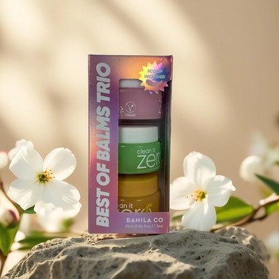 Cleanse & Brighten | Clean It Zero Balm Trio by BANILA CO   3 x 0.84 fl oz