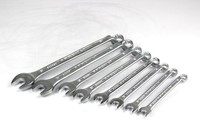 Promat RingmaulschlüSsel-Satz 8-Teilig Sw 8-19 Mm Chrom-Vanadium-Stahl Din 3113