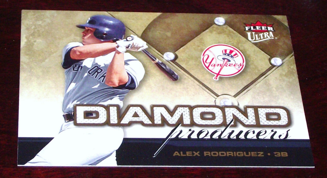 2006 Fleer Ultra Diamond Producers Insert DP8 Alex Rodriguez *A4