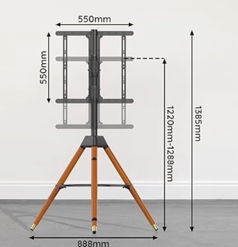 SAMSUNG 55" Crystal UHD 4K TU8079 (2020) avec socle bois neuf, peu utilisé - Photo 4/9