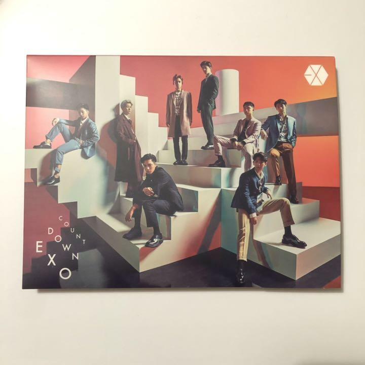 EXO 限定　アルバム　countdown 8点　CD セット EXO 限定 アルバム countdown 8点 CD セット EXO 限定 アルバム