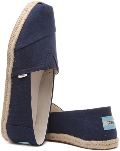 Toms Alpargata Rope Mens Slip On Vegan Espadrilles In Blue Size US 7 - 13 - Bild 4 von 12