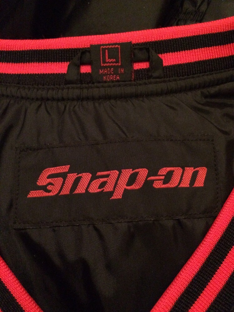 Snap-on Pullover Jacket Large Official Tool Nice … - image 5