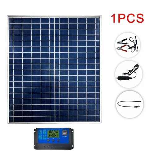 1000W 500W Solar Panel 12V Photovoltaic Solar Panel Solar Power Bank 100A Contro - Picture 8 of 16