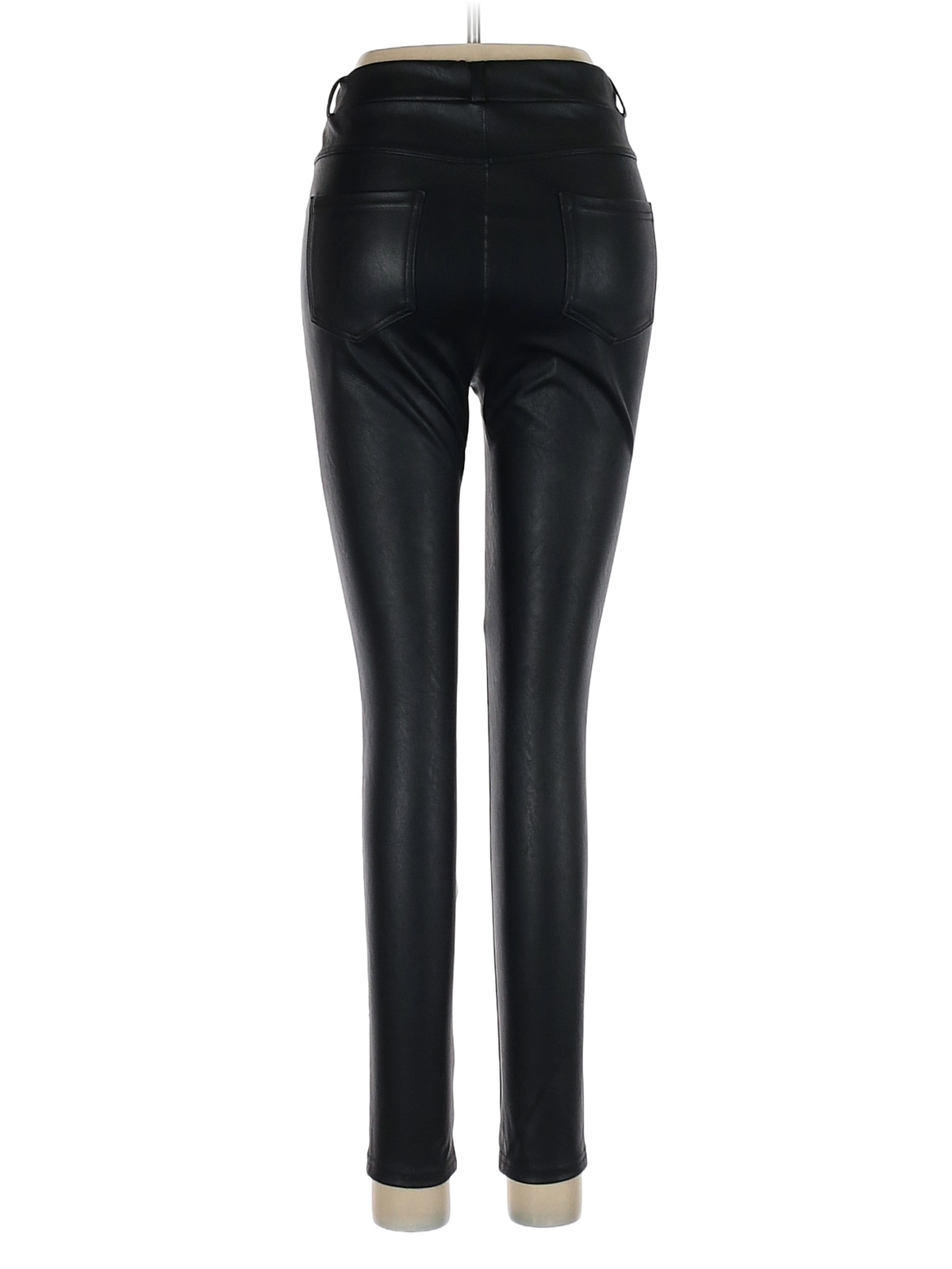 Assorted Brands Women Black Faux Leather Pants XS eBay