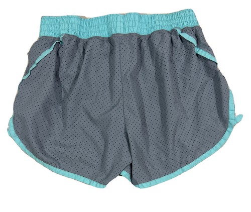Champion Womens Athletic Shorts Size M Médium Gray Blue Elastic Waist - Picture 2 of 9