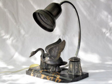 Art Deco inkwell signed