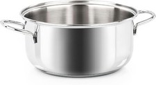 Barazzoni Casseruola Bonita, Acciaio Inox, Argento, ø24cm