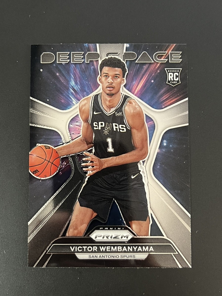 2023-24 Panini Prizm Victor Wembanyama Deep Space RC#1