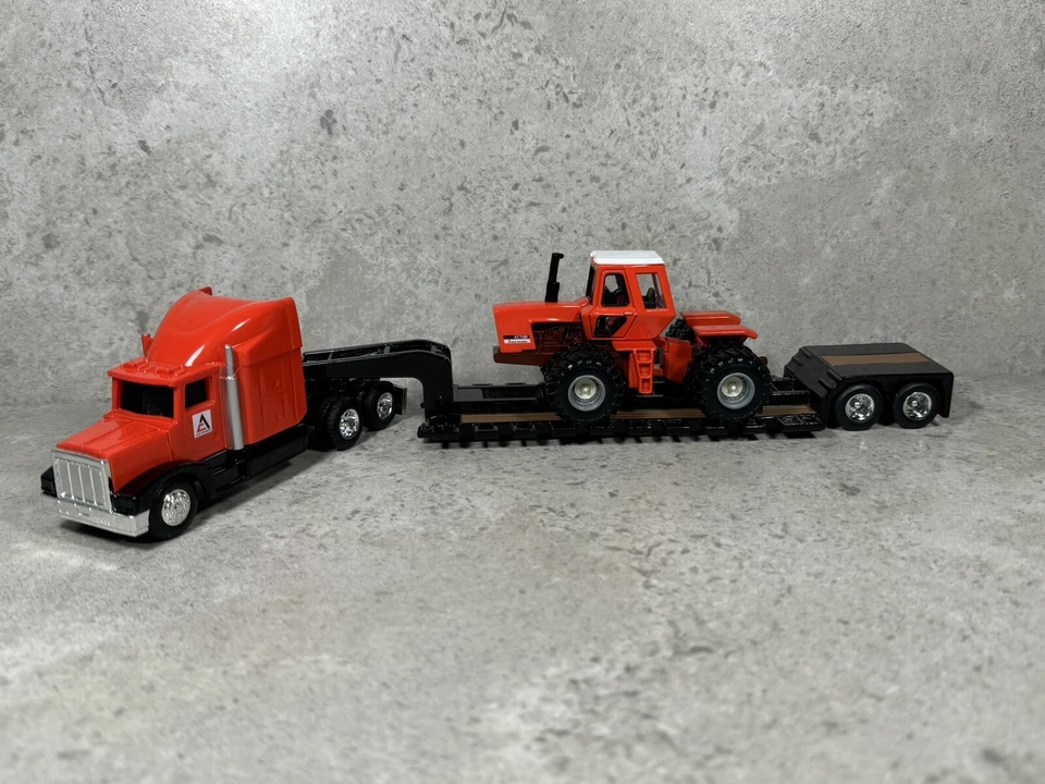 1/64 Allis Chalmers 7580 Semi Set Ertl - Image 3 of 4