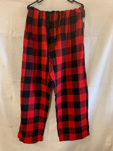 Neu mit Etikett Old Navy Buffalo kariert rot und schwarz Flanell Pyjamahose Damen XXL