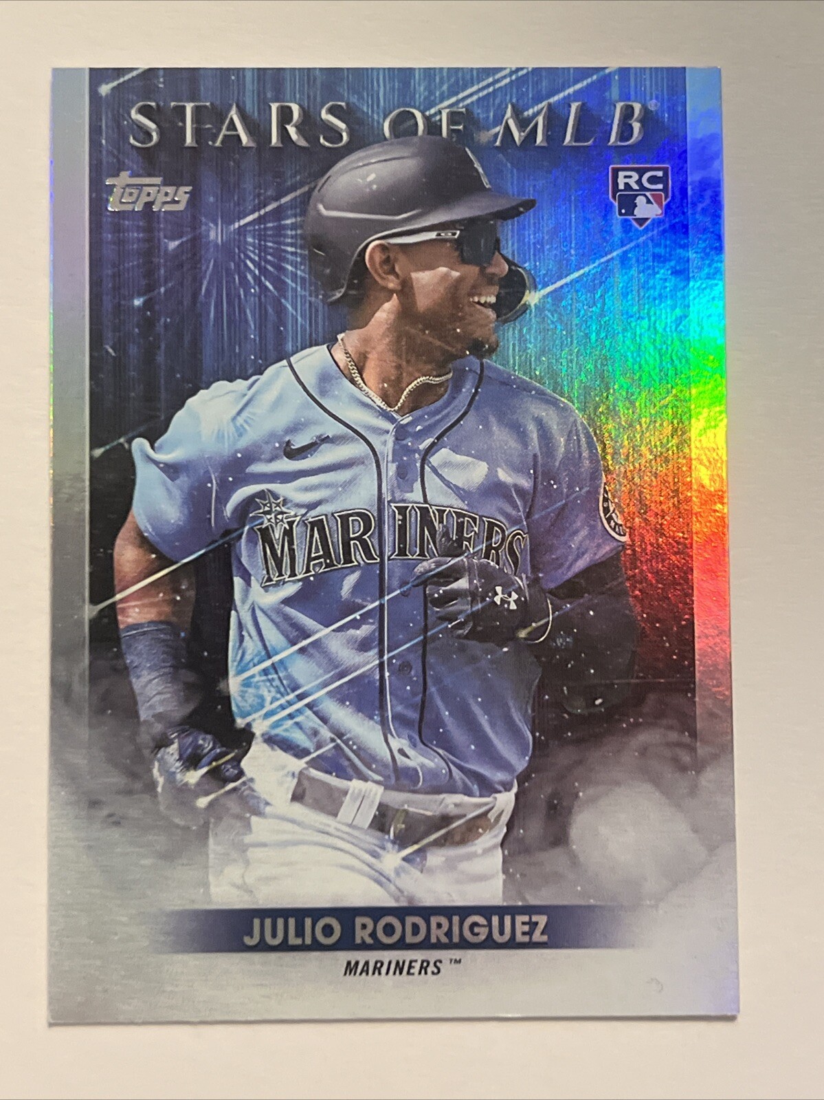 2022 Topps Update Series - Stars of MLB Chrome #SMLBC-87 Julio Rodriguez (RC)