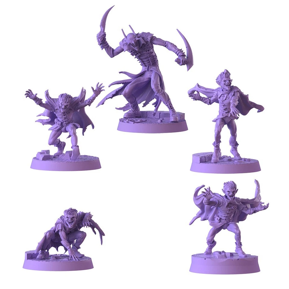 Dark Night Metal Pack #1 Zombicide Miniatures Juego de Mesa CMON NUEVO EN CAJA Foto 2 de 3