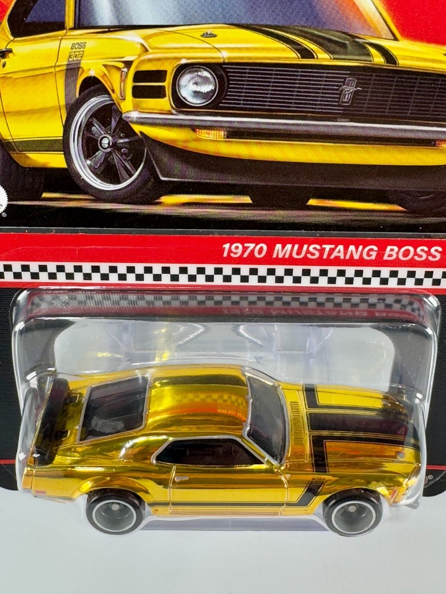 Hot Wheels 2024 RLC 1970 Mustang Boss 302 Gold | eBay