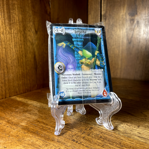 💫 Deck démo Sorscha Mercenary Warlord scellé de 30 cartes - Saga of the Storm CCG - Photo 1/13