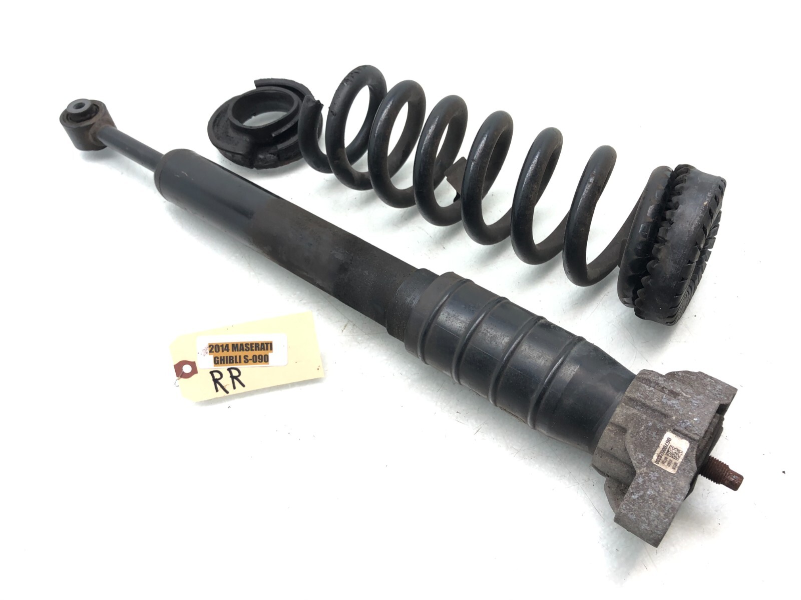 2014-2022 MASERATI GHIBLI RIGHT PASSENGER REAR SHOCK ABSORBER STRUT W/ COIL OEM.