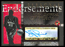2004-05 Topps Pristine Personal Endorsements Gold #PE-TP Tayshaun Prince #05/10