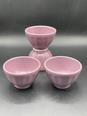 Anthropologie Mini Matte Latte Bowls Earthenware 3.5 Oz. Set of 4