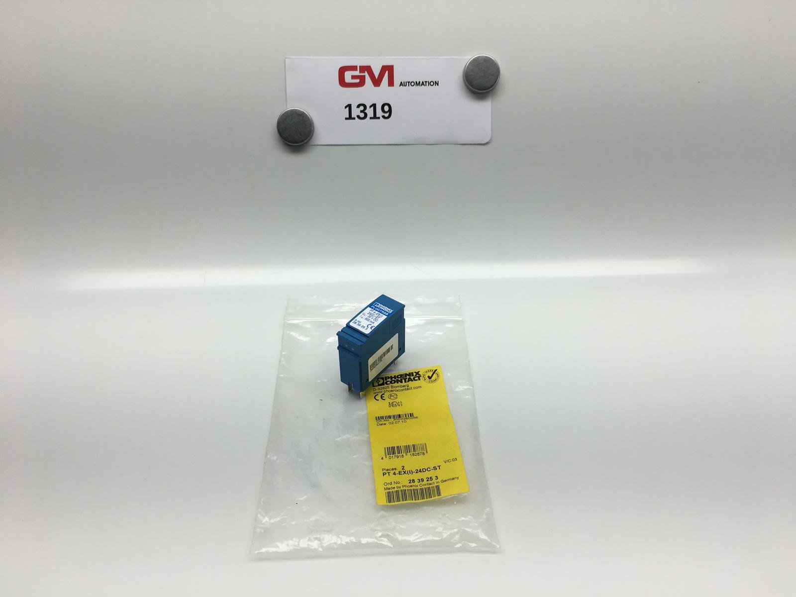 Phoenix Contact Überspannungsschutzstecker 2839253 Relè PT 4-ex (I) -24dc-st