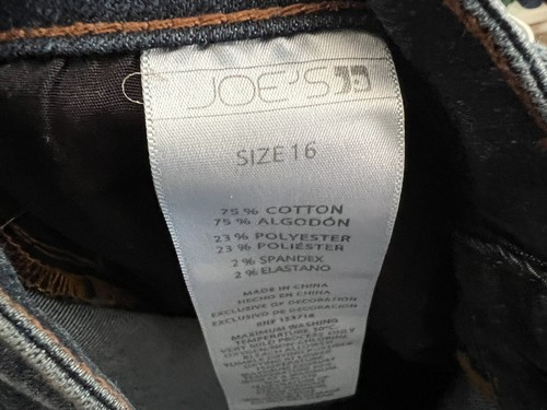 Joes Jeans Boys 16 Blue Straight Dark Wash Denim American Regular - Picture 4 of 4