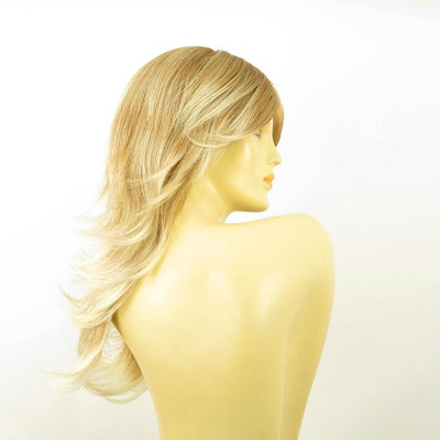 Perruque Synthétique Longue Blonde Cuivrée Avec Mèches - Modèle ZOE 27t613 - Bonnet Moyen - Neuf Avec étiquettes
