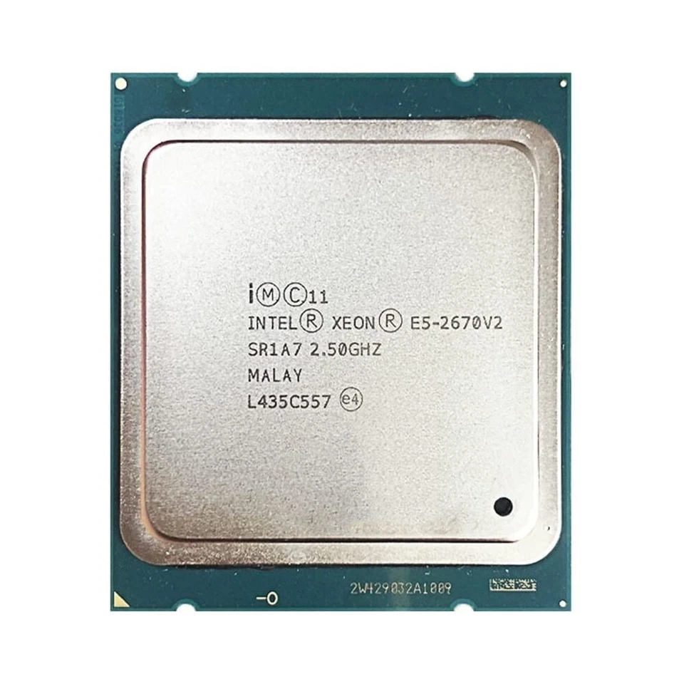 Intel Xeon E5-2670 v2 SR1A7 2.5 - 3.3GHz, 25MB, 10 Core, LGA2011, 115W CPU - Image 3 of 4