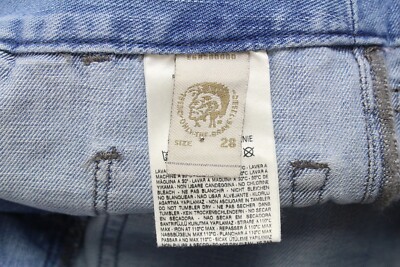 DIESEL Wirky 008SZ Jeans Women's W28/L32 Button Relaxed Fit DIESEL Wirky 008SZ Jeans Women's W28/L32 Button Relaxed Fit