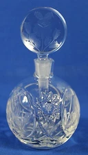 American Brilliant Cut Crystal Perfume Bottle