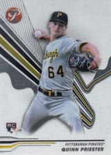QUINN PRIESTER TOPPS PRISTINE ROOKIE CARD RC PITTSBURGH PIRATES #164 2024 24