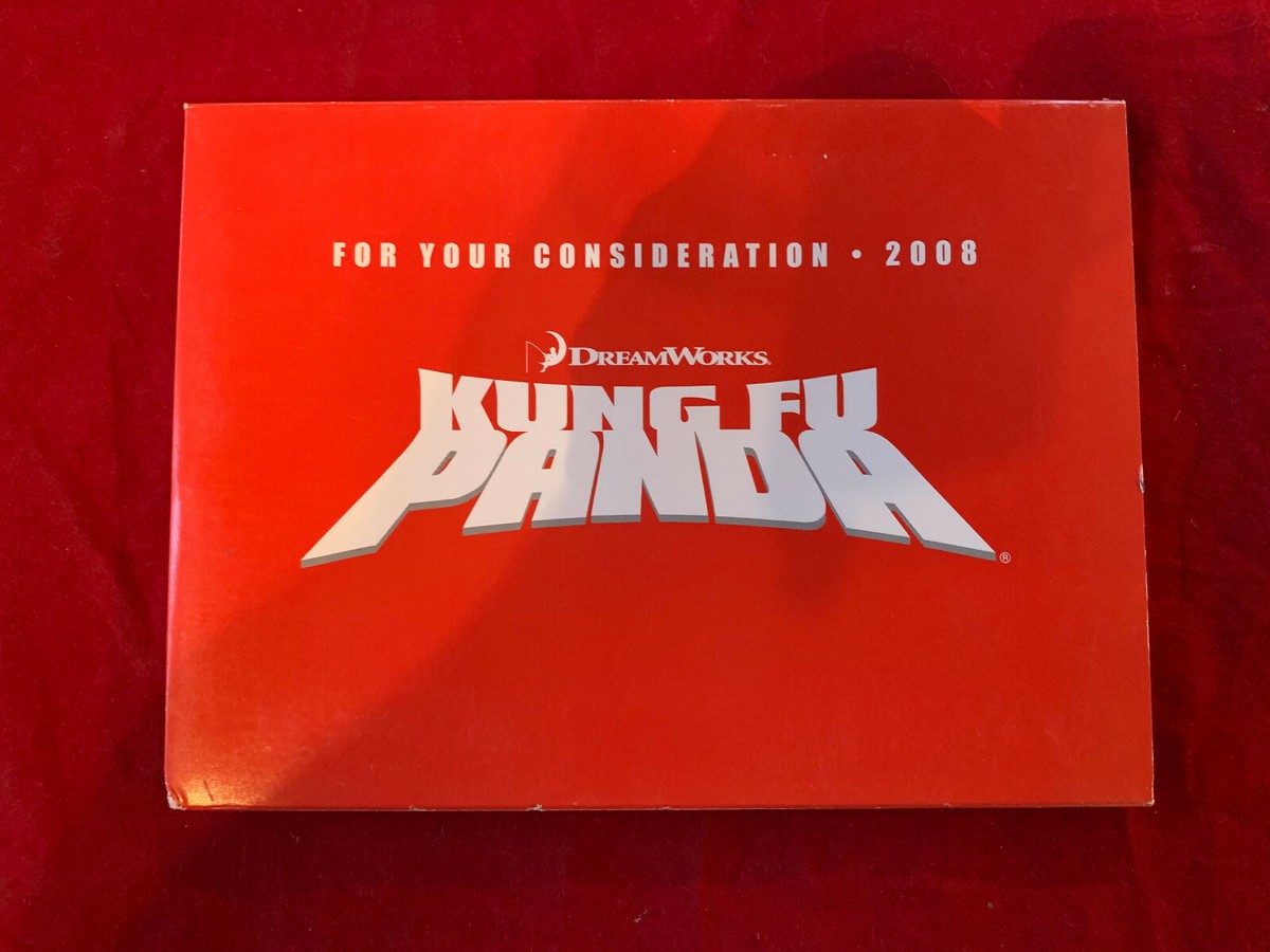 KUNG FU PANDA 2008 US FYC DVD NUMBERED FOR YOUR CONSIDERATION DVD