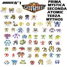 GORMITI - SERIE POPOLI E PERSONAGGI A SCELTA - SERIE I II III Mystica ATOMIC ecc