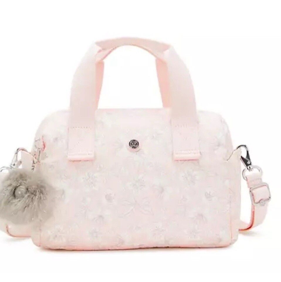 Kipling Addison Large Crossbody Bag Pale Pinky P Fl | eBay