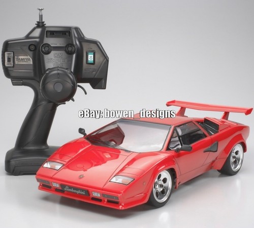 1/12 Tamiya RC Countach '80s Lamborghini LP500S TamTech Gear GT-01 2wd RTR Model - Picture 6 of 8