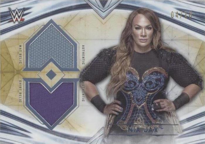 2020 Topps WWE Women's Division - Roster Autographs Nia Jax #A-NJ Green