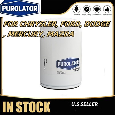 PUROLATOR LF134 ENGINE OIL FILTER FOR CHRYSLER, FORD, DODGE, MERCURY, MAZDA
