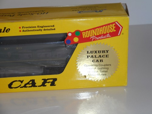 Roundhouse 68802 Santa Fe Diner Palace Car. Lights. In New cond. HO Scale. Box. - Picture 15 of 16