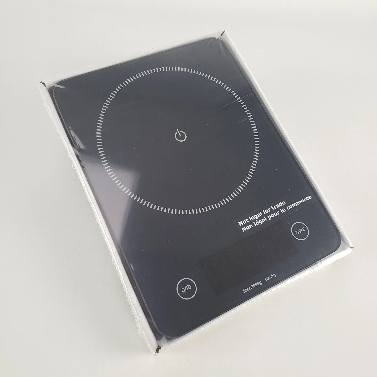 Ikea Kitchen Scale Black Max 3000g Genomsnitt New 6x8"