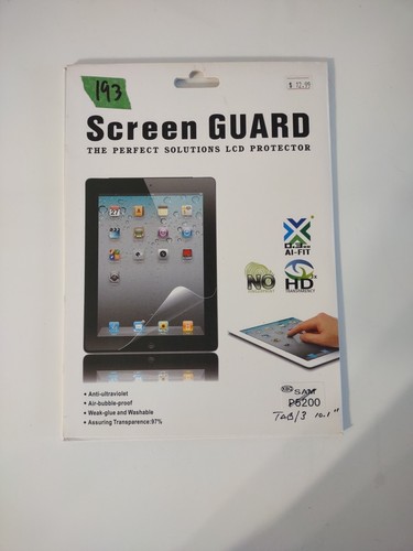 Tempered Glass Screen Protector for Samsung Tab 3 10.1" P5200 P5210 P5220