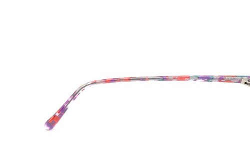 Vintage Sunjet Carrera 4314 Black Colourful Oval Glasses Frames NOS - Picture 5 of 6