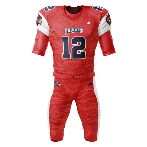 Uniforme deportivo personalizado personalizado para hombres y mujeres - indios - uniforme de fútbol - Imagen 2 de 4