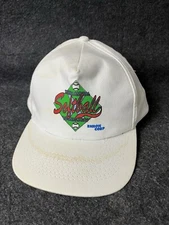Enron Vintage Hat White Baseball SnapBack Cap Enron Softball Super Rare 90s Hats