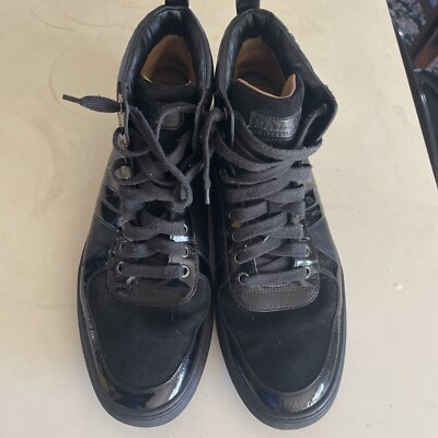 Black Bally Of Switzerland High Top, Size 12 D, used, excellent condition
