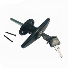 2.5 Truck Cap Cover Shell Topper T-handle Lock Black Clockwise Rivet Mount 2.5 Truck Cap Cover Shell Topper T-handle Lock Black Clockwise Rivet Mount