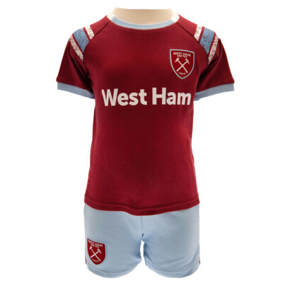 West Ham United FC 2022-2023 Shirt & kurzes Set 6-9 Meter