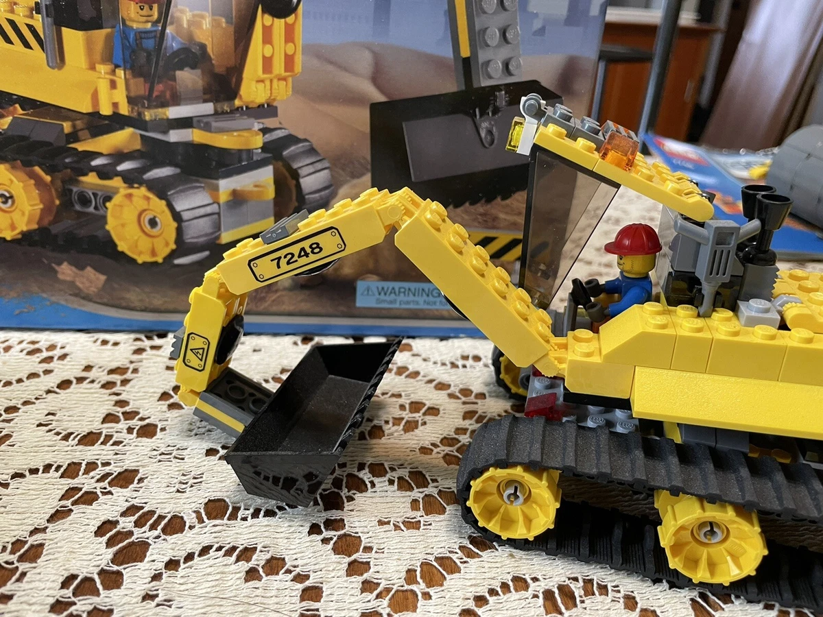 LEGO Technic Mini Backhoe Loader (42004) Great Condition. Bags And Pamphlets Inc 673419189644